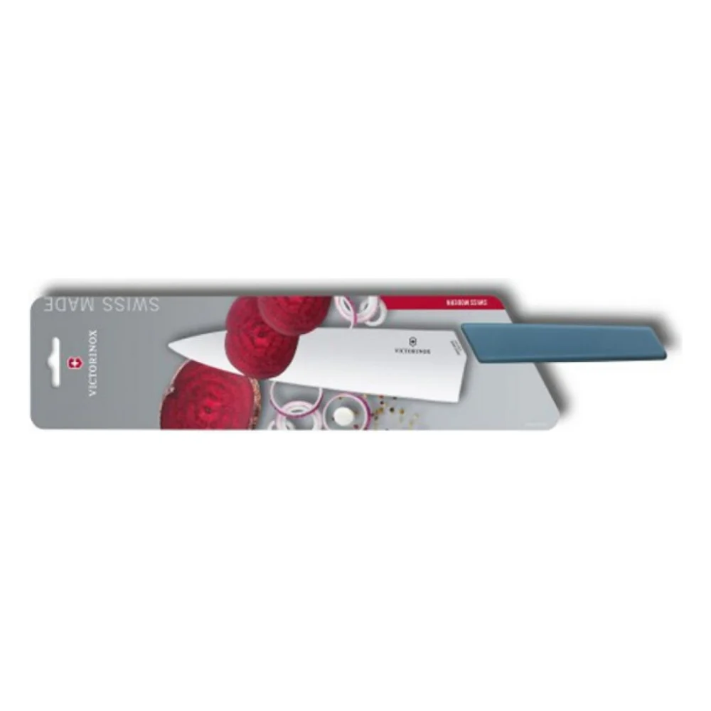 Кухонний ніж Victorinox Swiss Modern 20 см Blue (6.9016.202B) — фото 5