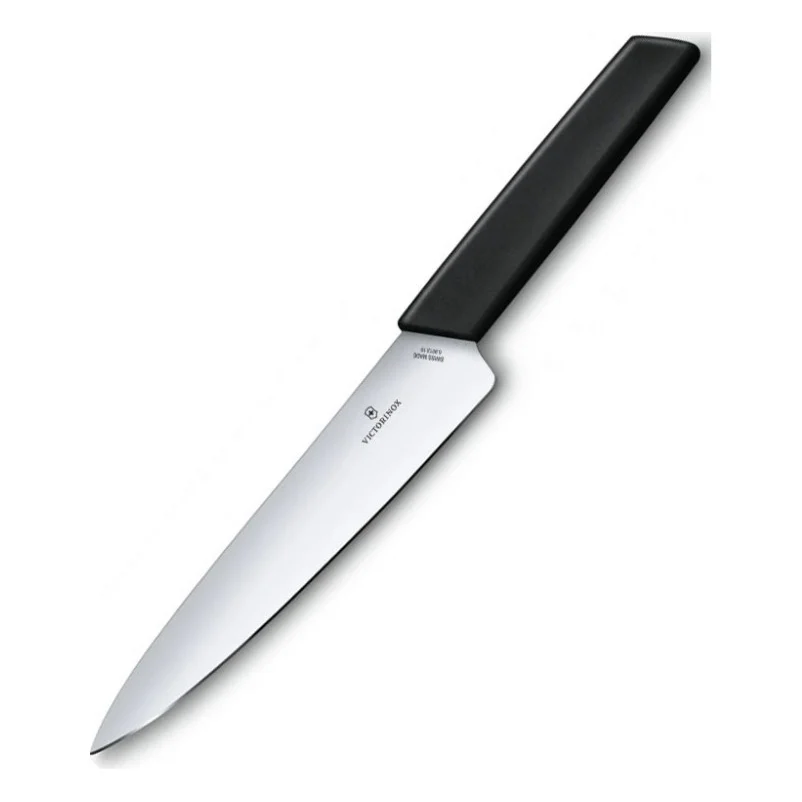 Кухонний ніж Victorinox Swiss Modern Carving 19см Black (6.9013.19B) — фото 4