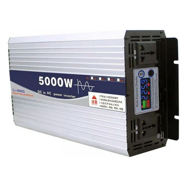 Автомобільний інвертор Choetech 12V/220V 2500W (CJ5000Q-BK-ZX)