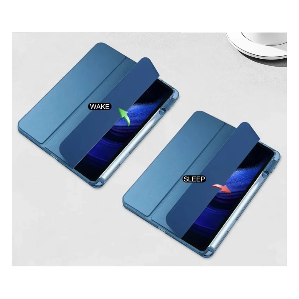 Чохол до планшета BeCover TPU Edge stylus mount Xiaomi Mi Pad 6 / 6 Pro 11" Blue (709559) — фото 5