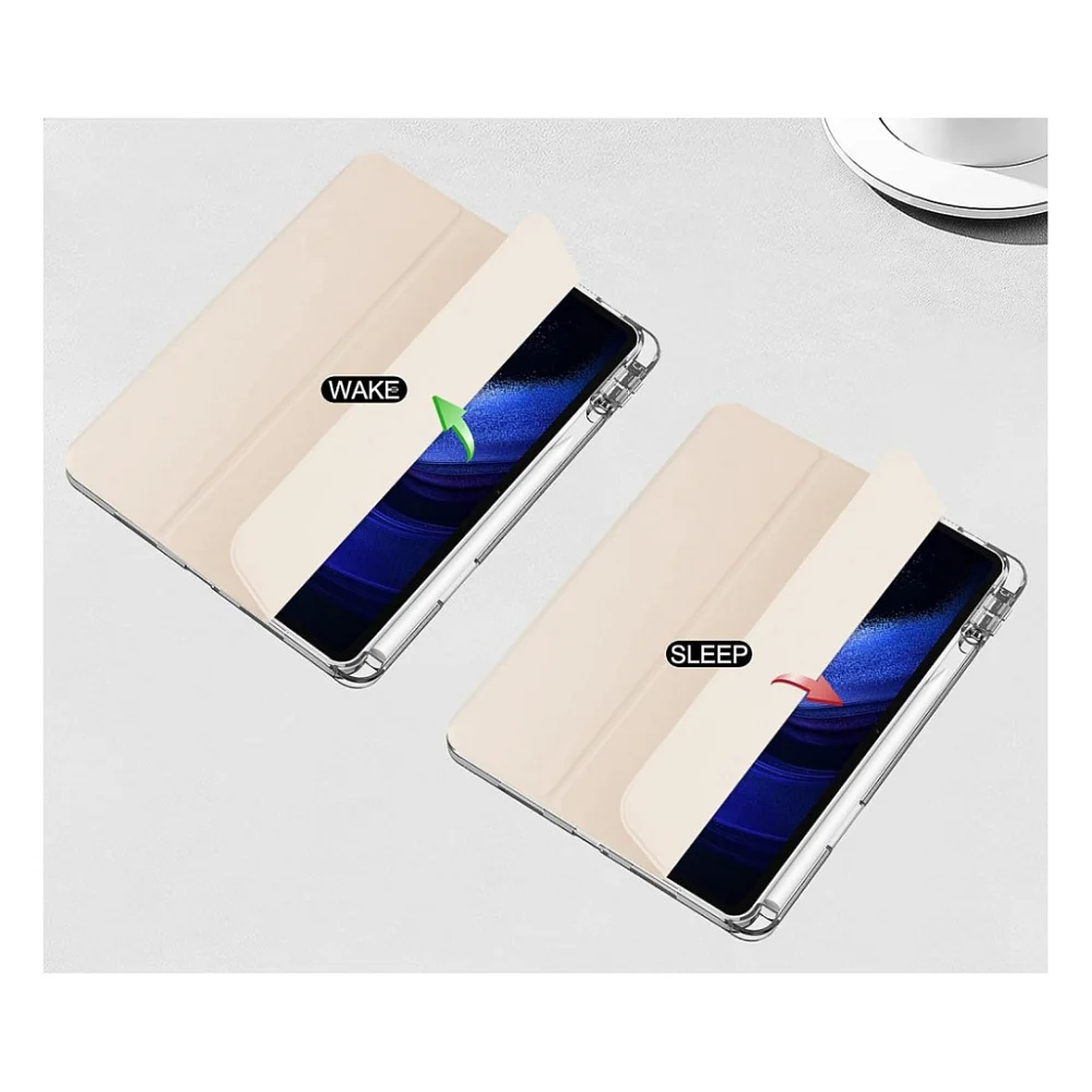Чохол до планшета BeCover TPU Edge stylus mount Xiaomi Mi Pad 6 / 6 Pro 11" Rose Gold (709557) — фото 4