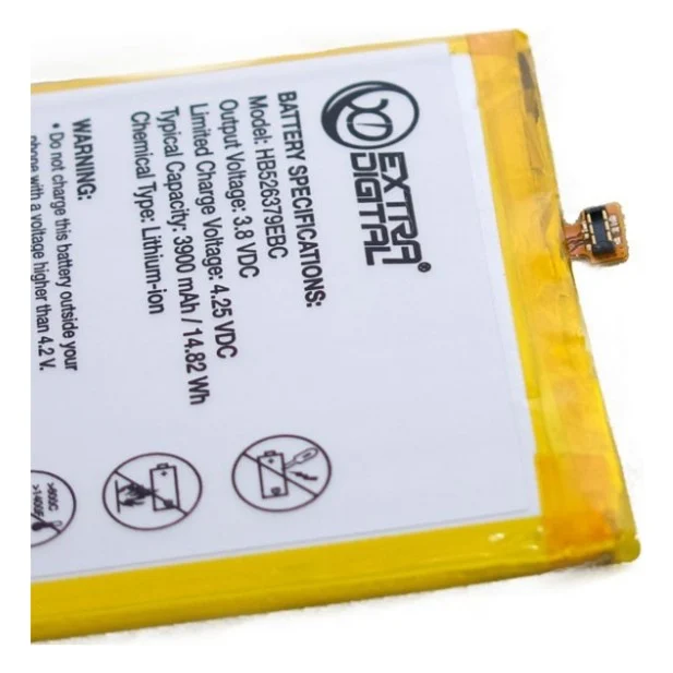 Акумуляторна батарея для телефону Extradigital Huawei Y6 Pro 3900 mAh (BMH6495) — фото 4