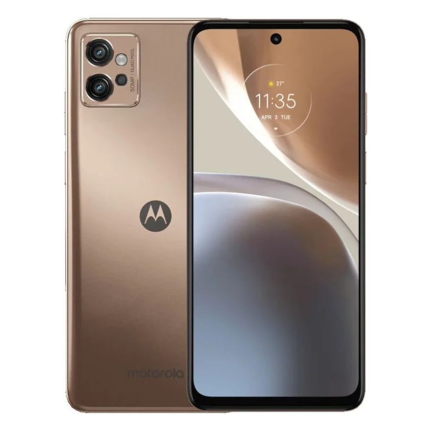 Мобільний телефон Motorola G32 8/256Gb Rose Gold (PAUU0051RS)