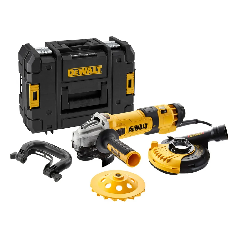 Шліфувальна машина DeWALT 1500 Вт, 2800-10000 об/хв, d=125 мм, кейс (DWE4257KT) — фото 4