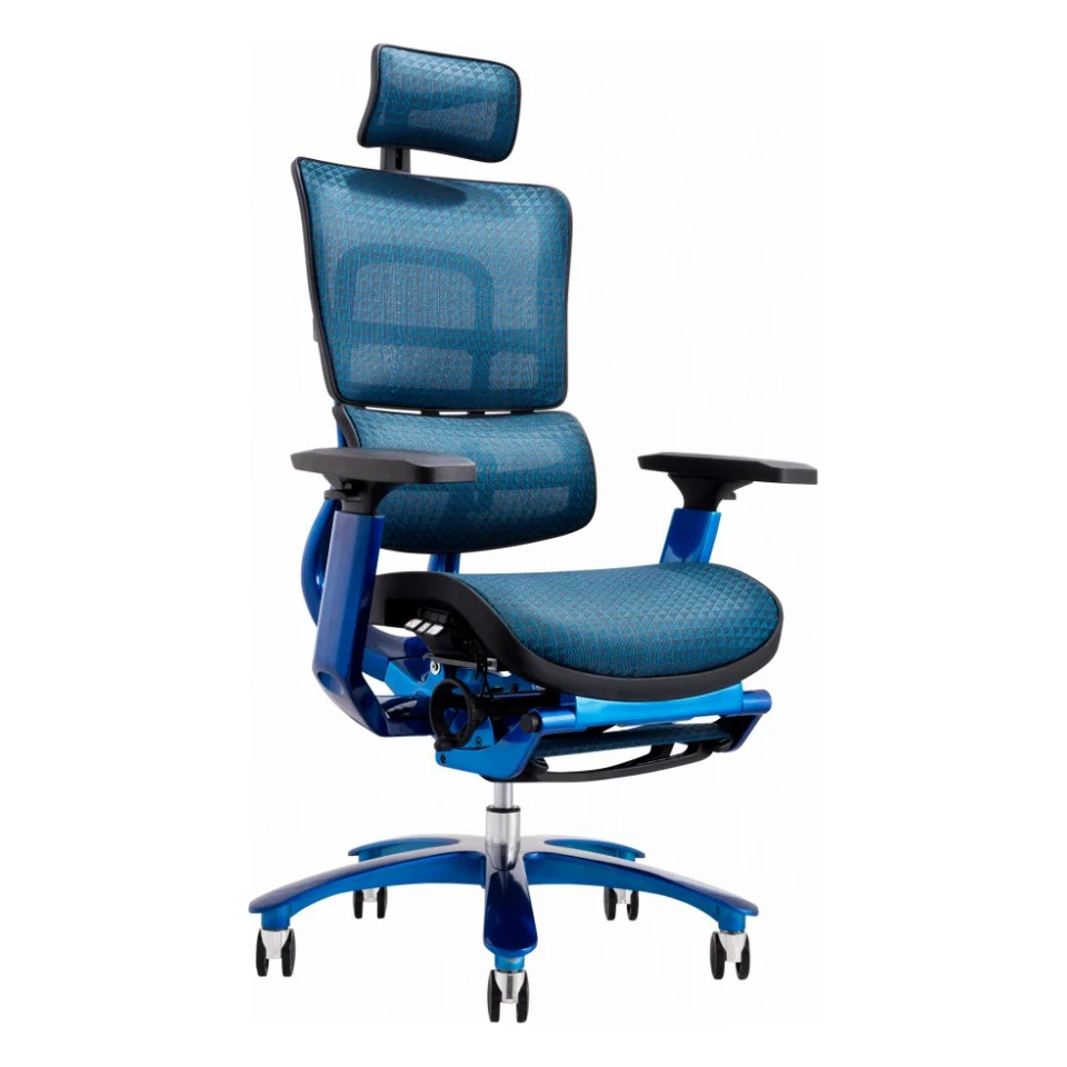 Офісне крісло GT Racer X-815L Black/Blue (X-815L Black/Blue (W-85))