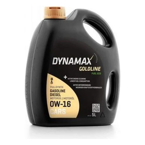 Моторна олива DYNAMAX GOLDLINE FUEL ECO 0W16 5л (502116)