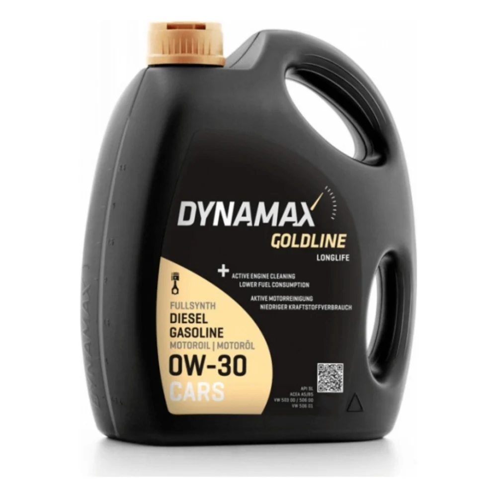 Моторна олива DYNAMAX GOLDLINE LONGLIFE 0W30 5л (502114)