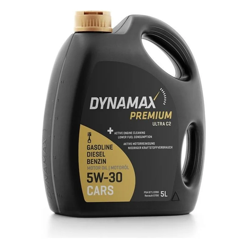 Моторна олива DYNAMAX PREMIUM ULTRA C2 5W30 5л (502074)