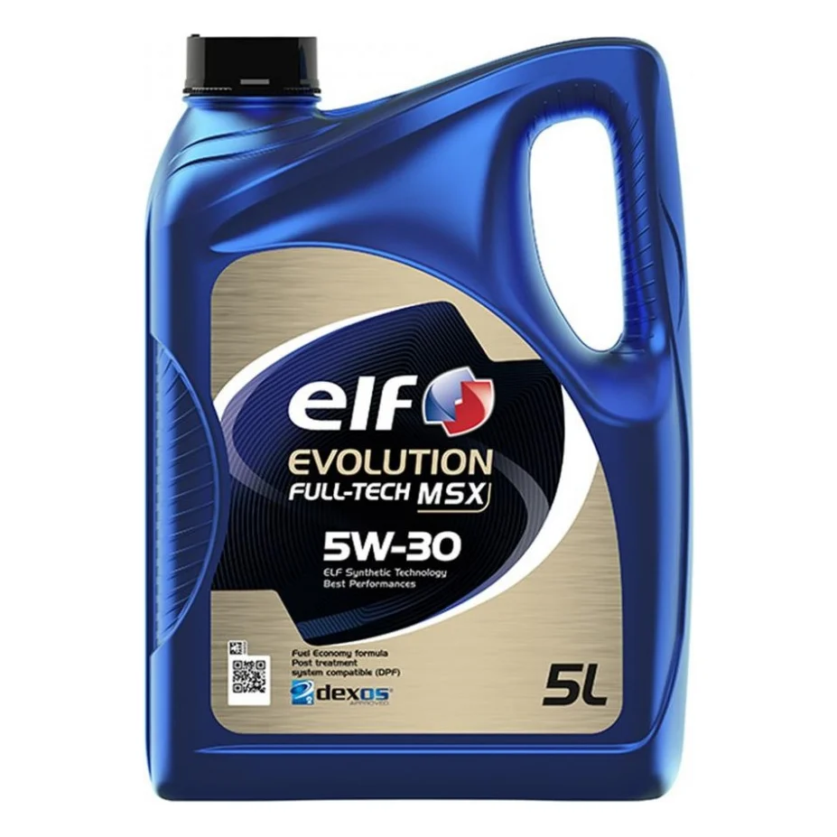 Моторна олива ELF EVOL. FULLTECH MSX 5w30 5л