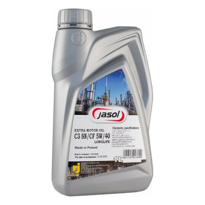 Моторна олива JASOL C3 LONGLIFE 5w40 1л (C3LL5401)