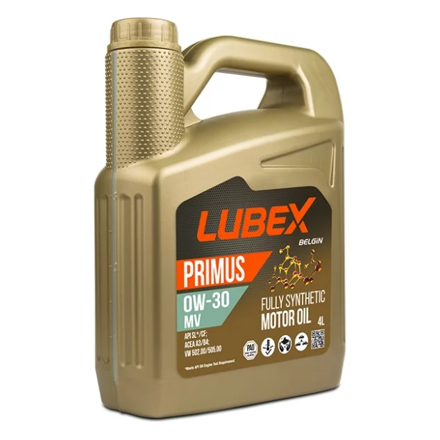 Моторна олива LUBEX PRIMUS MV 0W-30 4л (034-1619-0404)