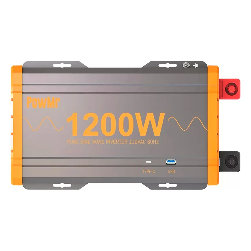 Автомобільний інвертор 12V/220V 1200W PowMr (POW-HV1.2K-12V)