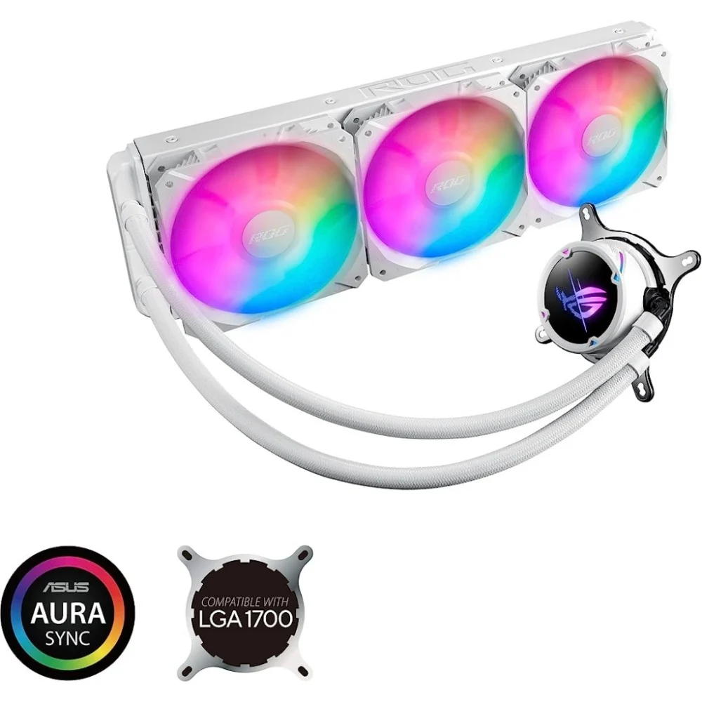 Система рідинного охолодження ASUS ROG STRIX LC 360 ARGB WE (90RC00F2-M0UAY0) — фото 2