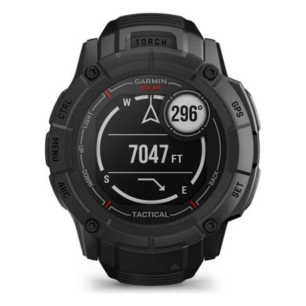 Смарт-годинник Garmin Instinct 2X, Solar, Tactical Edition, Black, GPS (010-02805-03) — фото 11