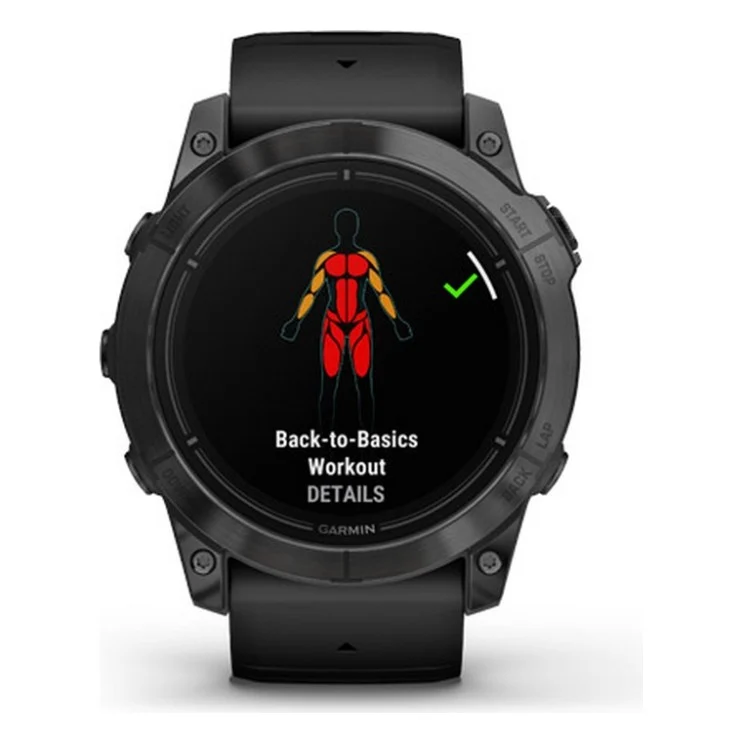 Смарт-годинник Garmin EPIX PRO (g2), 51, Glass, SltGry SS, Blk, GPS (010-02804-21) — фото 5