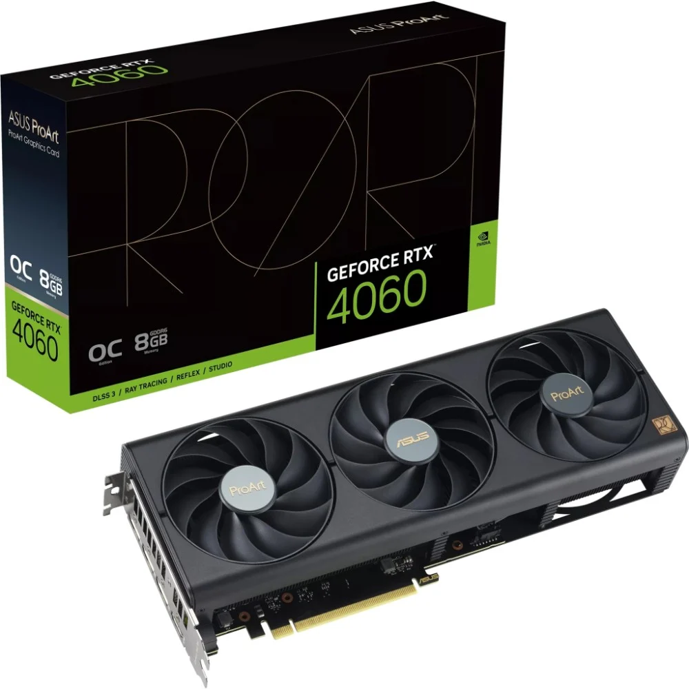 Відеокарта ASUS GeForce RTX 4060 8192Mb ProArt OC (PROART-RTX4060-O8G)