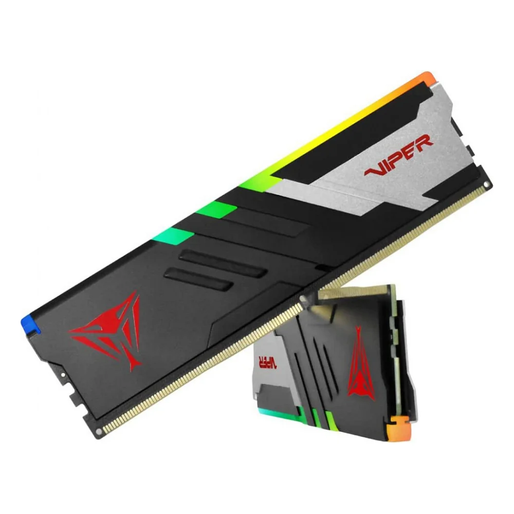 Модуль пам'яті для комп'ютера DDR5 32GB (2x16GB) 5600 MHz Viper Venom RGB Patriot (PVVR532G560C36K) — фото 5