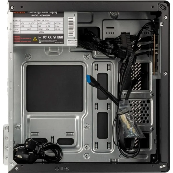 Корпус Prologix E105 400W Black — фото 4