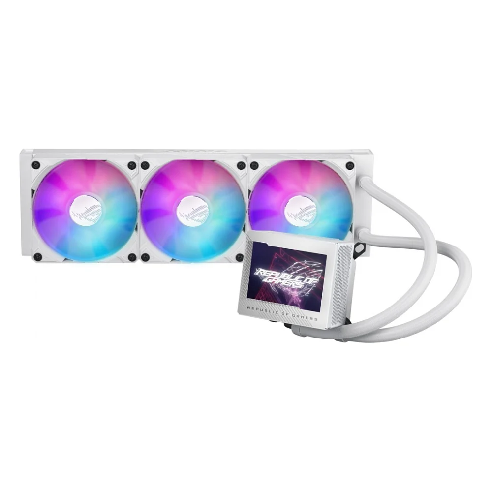 Система рідинного охолодження ASUS ROG Ryujin III 360 ARGB White Edition (90RC00L2-M0UAY0)