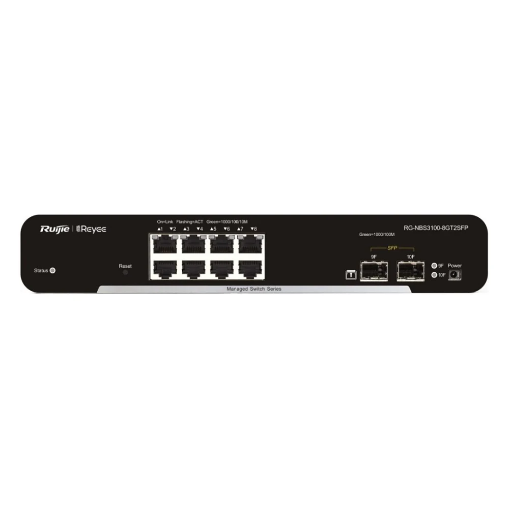 Комутатор мережевий Ruijie Networks RG-NBS3100-8GT2SFP