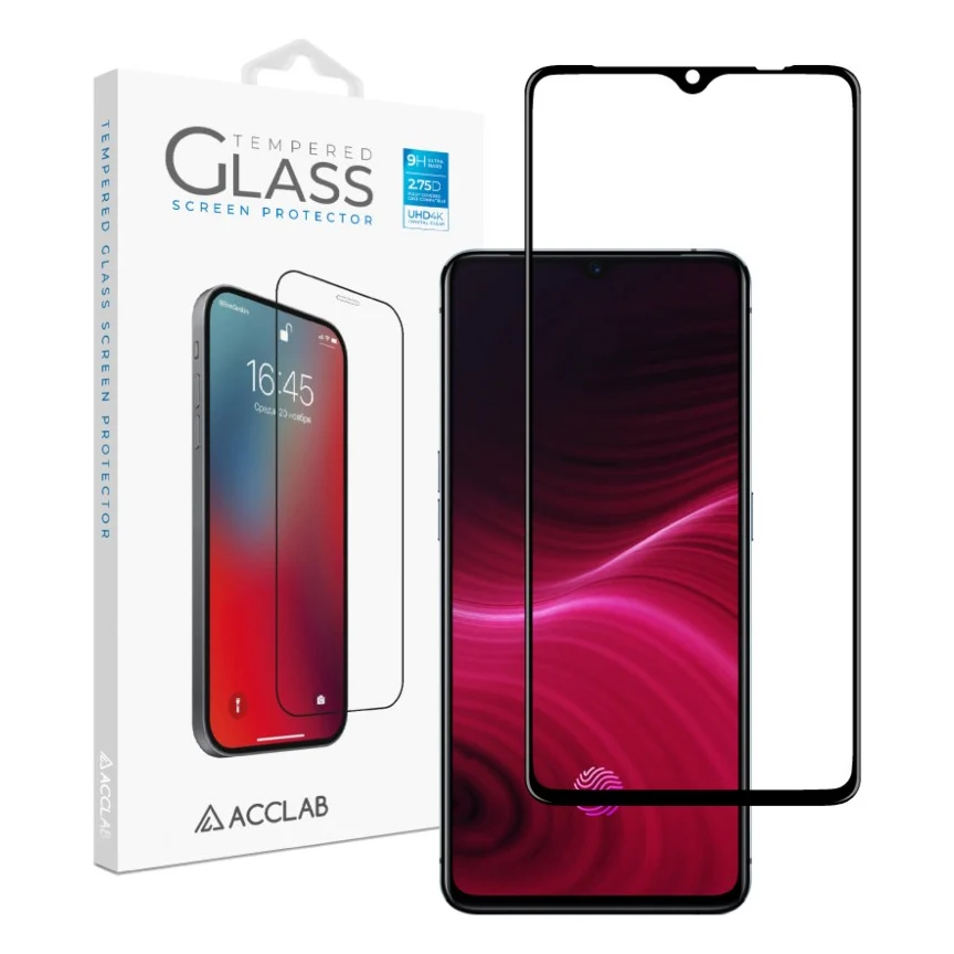 Скло захисне ACCLAB Full Glue Realme X2 Pro (1283126508387)