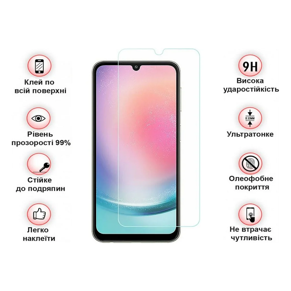 Скло захисне BeCover ZTE Blade A33Plus 3D Crystal Clear Glass (709762) — фото 4