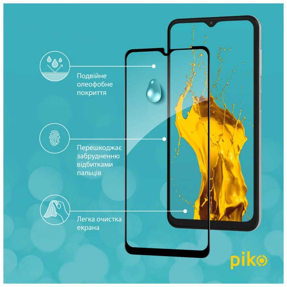 Скло захисне Piko Full Glue Samsung A04S (1283126544903) — фото 5