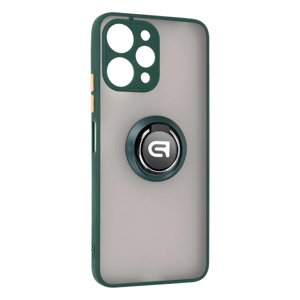 Чохол до мобільного телефона Armorstandart Frosted Matte Ring Xiaomi Redmi 12 4G Dark Green (ARM68903)