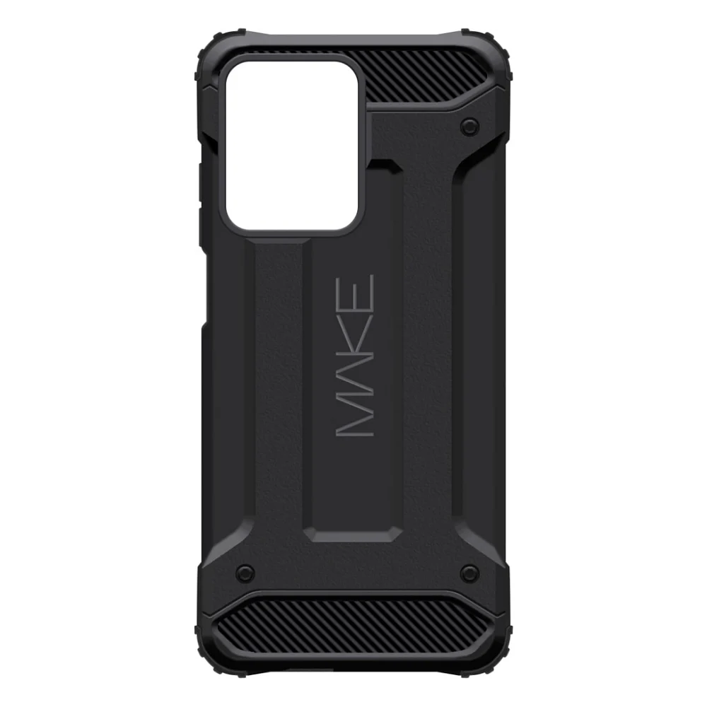 Чохол до мобільного телефона MAKE Xiaomi Redmi Note 12 Pro Panzer Black (MCN-XRN12PBK)