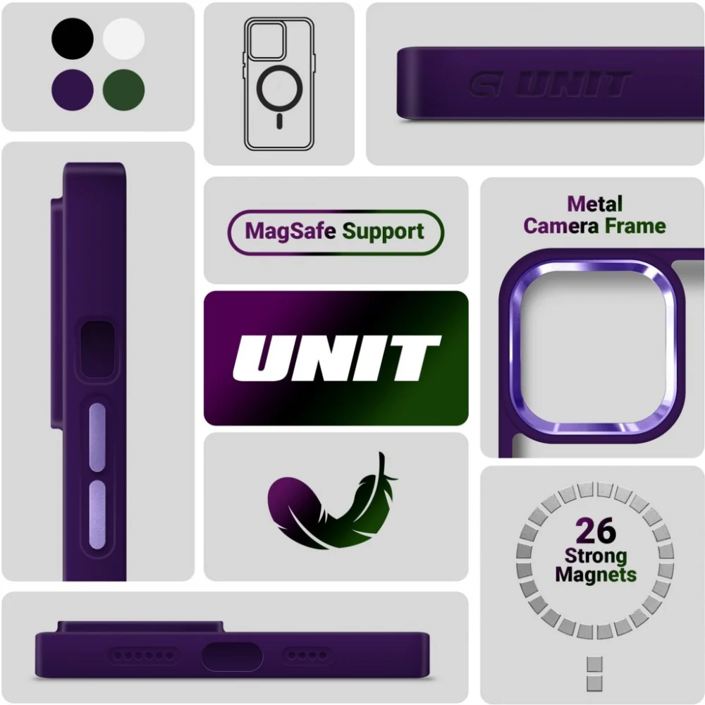 Чохол до мобільного телефона Armorstandart Unit MagSafe Apple iPhone 11 Purple (ARM68875) — фото 5