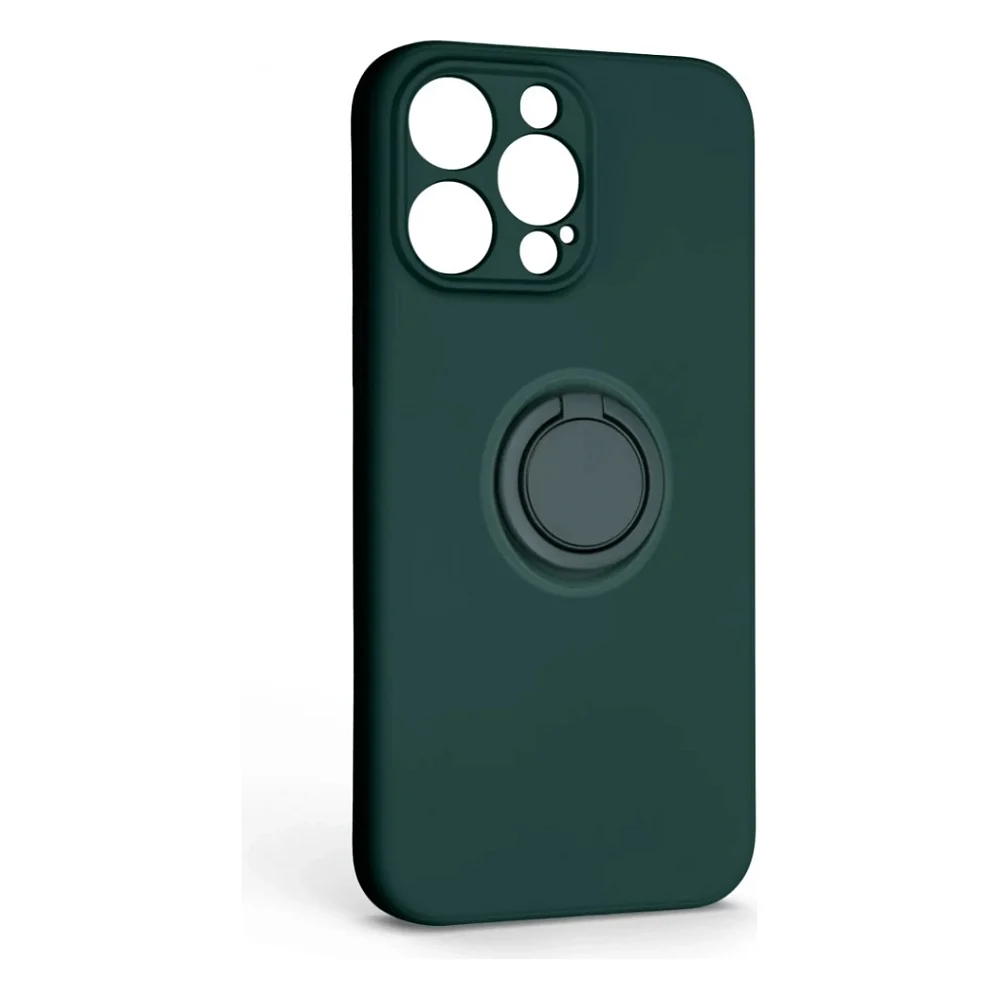 Чохол до мобільного телефона Armorstandart Icon Ring Apple iPhone 14 Pro Max Dark Green (ARM68724)