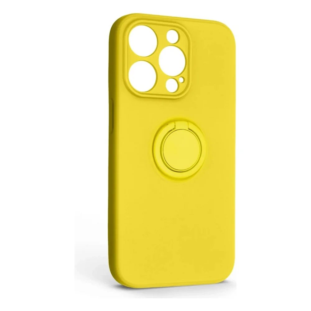 Чохол до мобільного телефона Armorstandart Icon Ring Apple iPhone 14 Pro Yellow (ARM68711)