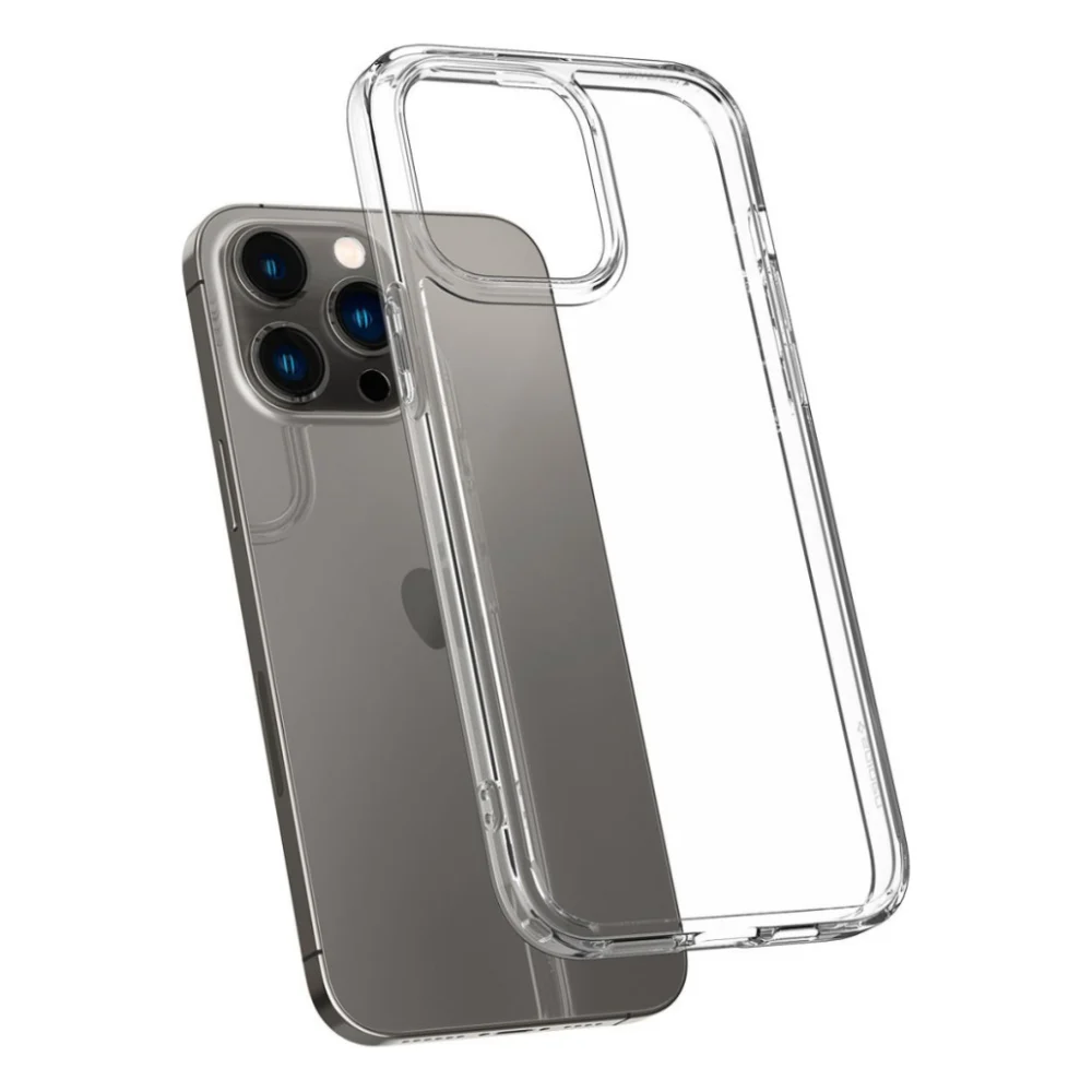 Чохол до мобільного телефона Spigen Apple iPhone 14 Pro Max Ultra Hybrid, Crystal Clear (ACS04816) — фото 5
