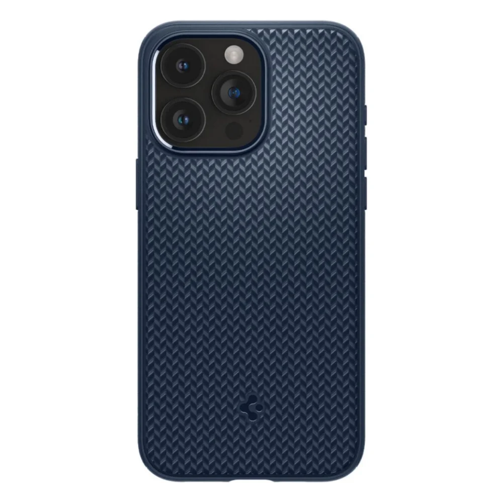 Чохол до мобільного телефона Spigen Apple iPhone 15 Pro Max Mag Armor MagFit Navy Blue (ACS06598)