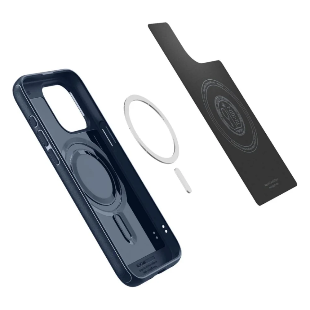 Чохол до мобільного телефона Spigen Apple iPhone 15 Pro Max Mag Armor MagFit Navy Blue (ACS06598) — фото 3