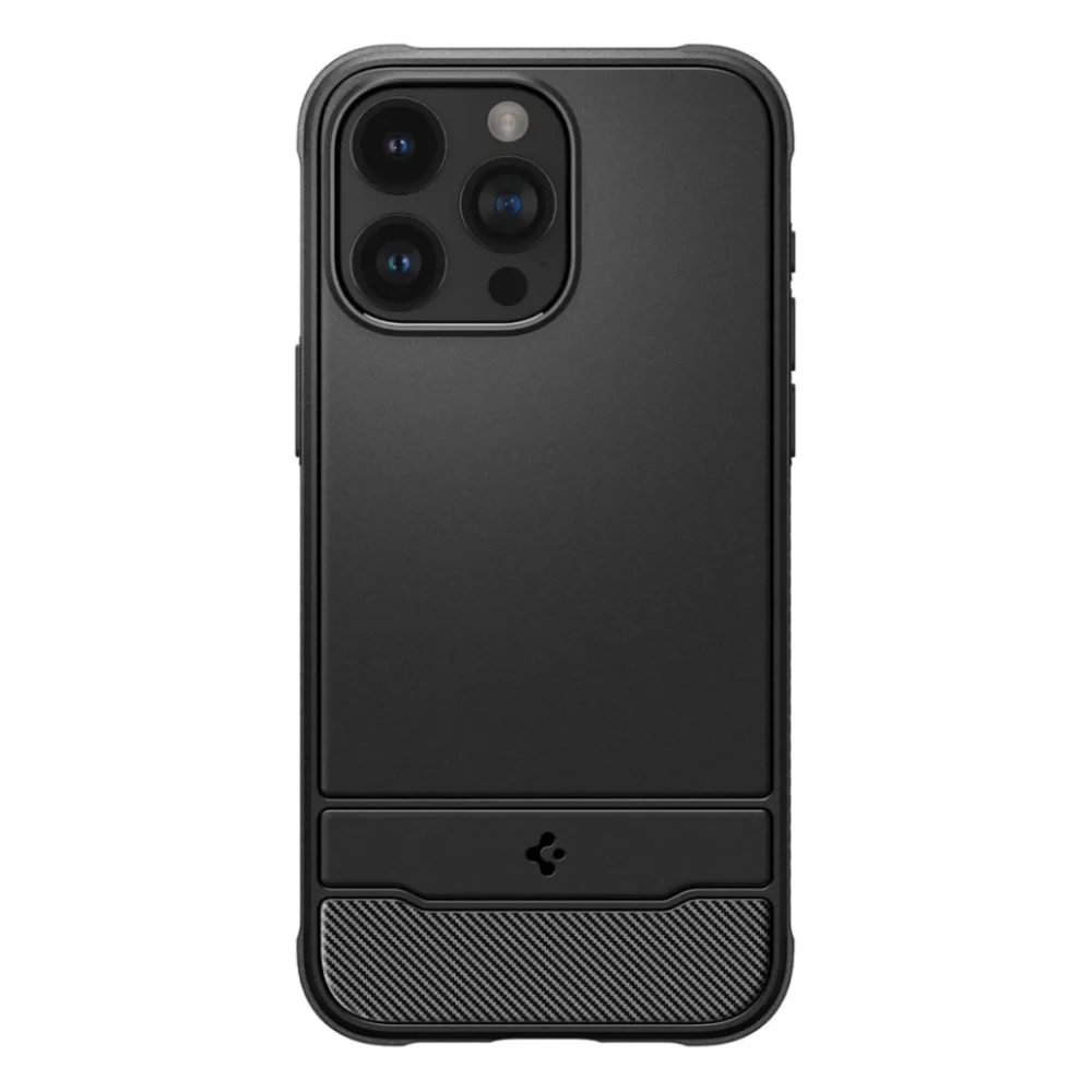 Чохол до мобільного телефона Spigen Apple iPhone 15 Pro Rugged Armor MagFit Matte Black (ACS06703)