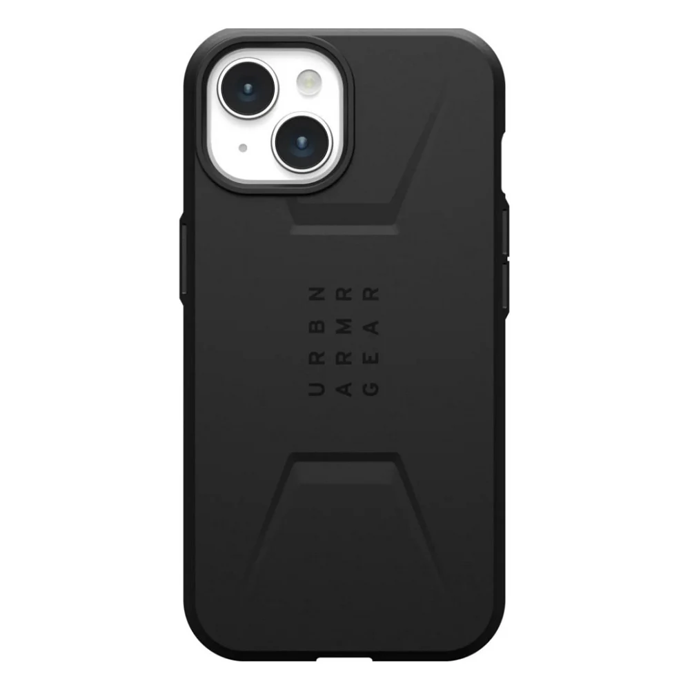 Чохол до мобільного телефона UAG Apple iPhone 15 Plus Civilian Magsafe, Black (114306114040)