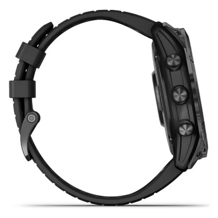 Смарт-годинник Garmin fenix 7X Pro Saph Solar, Carbon Gray Ti w/Black Band, GPS (010-02778-11) — фото 6