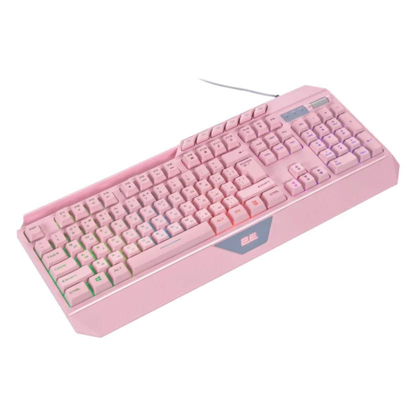 Клавіатура 2E Gaming KG315 RGB USB UA Pink (2E-KG315UPK) — фото 5