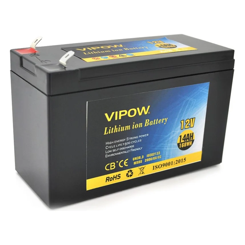 Батарея до ДБЖ Vipow 12V - 14Ah Li-ion (VP-12140LI)