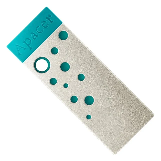 USB флеш накопичувач Apacer 32GB AH11J Turquoise Green USB 2.0 (AP32GAH11JG-1)