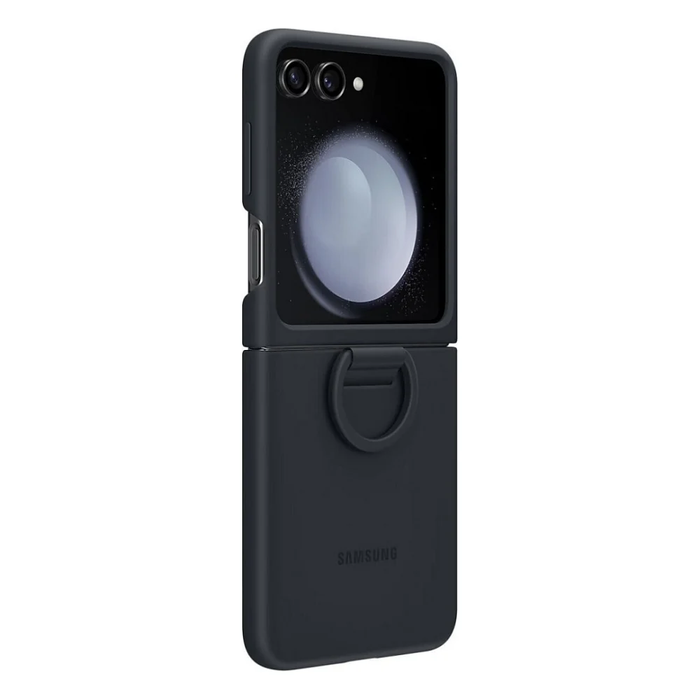 Чохол до мобільного телефона Samsung Flip 5 Silicone Case with Ring Indigo (EF-PF731TNEGUA)