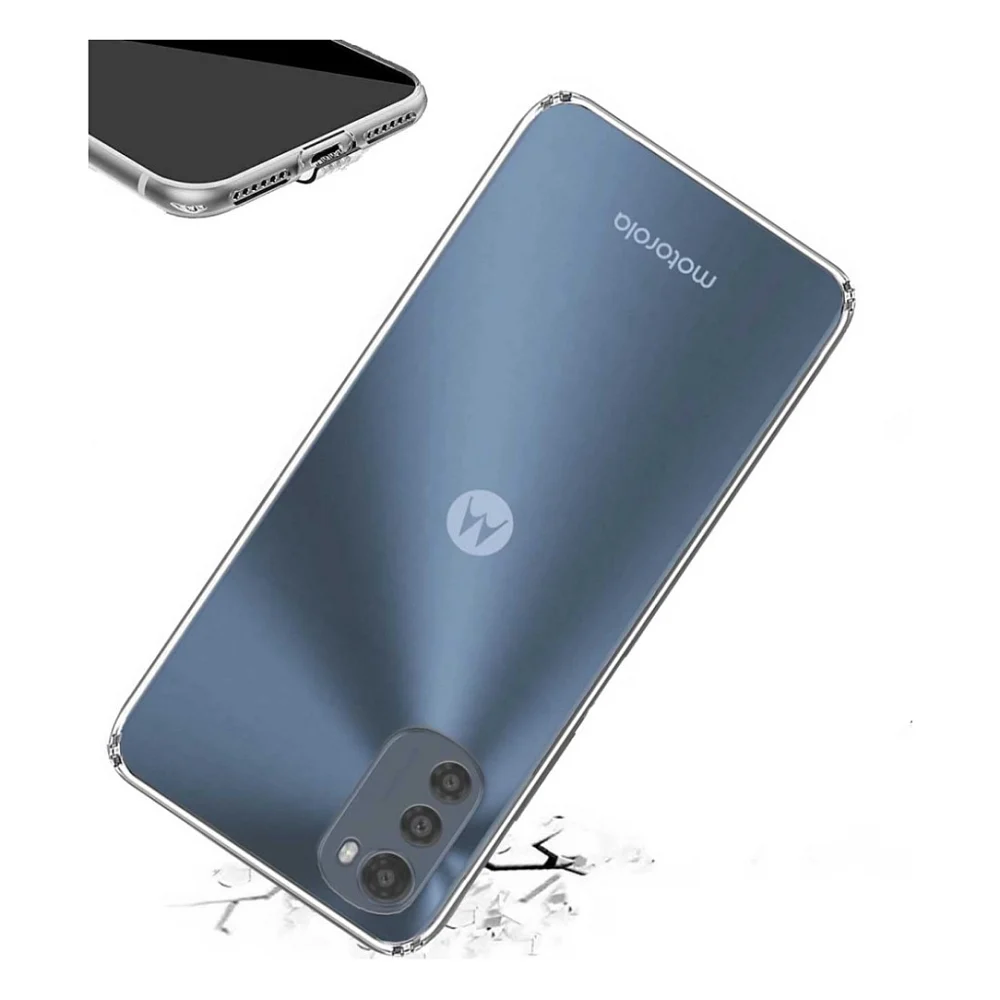 Чохол до мобільного телефона BeCover Motorola Moto E32s Transparancy (709799) — фото 4