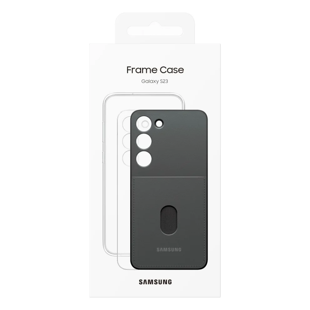 Чохол до мобільного телефона Samsung Galaxy S23 Plus Frame Case Black (EF-MS916CBEGRU) — фото 6