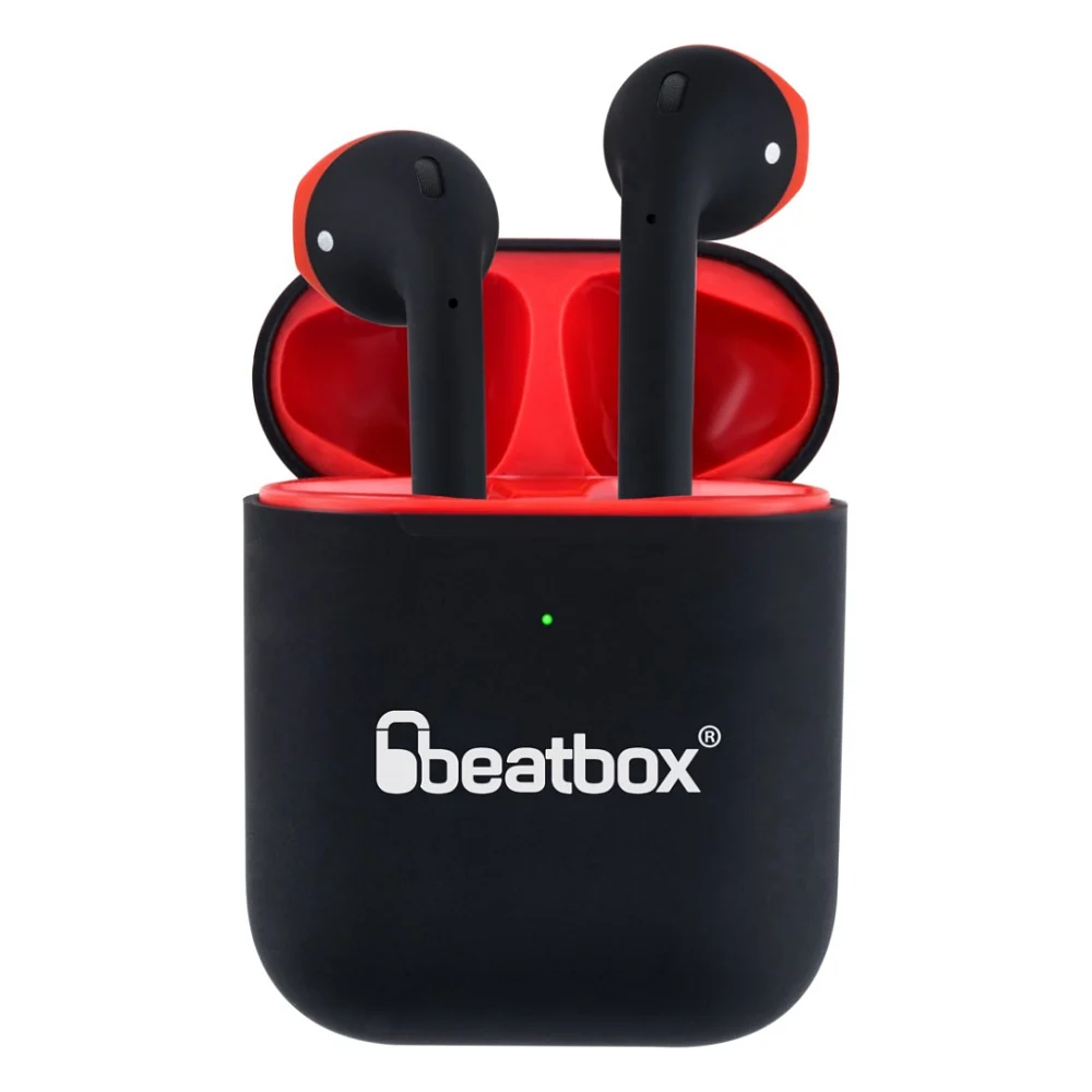 Навушники BeatBox PODS AIR 2 Wireless Сharging Black-Red (bbpair2wcbr)