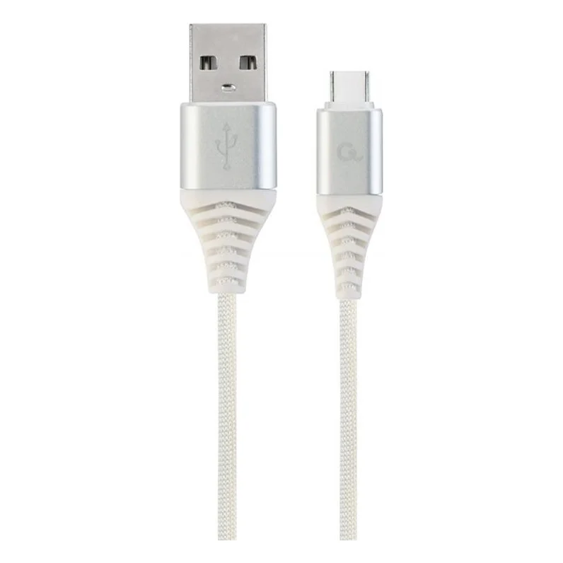 Кабель Cablexpert USB2.0 to USB Type-C, 2м, White (CC-USB2B-AMCM-2M-BW2)