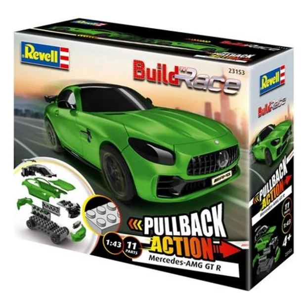 Збірна модель Revell Mercedes-AMG GT R, Green Car рівень 1, 1:43 (RVL-23153)