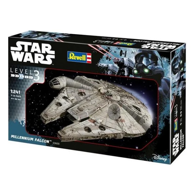 Збірна модель Revell Космічний корабель Тисячолітній Сокіл рівень 3, 1:241 (RVL-03600)