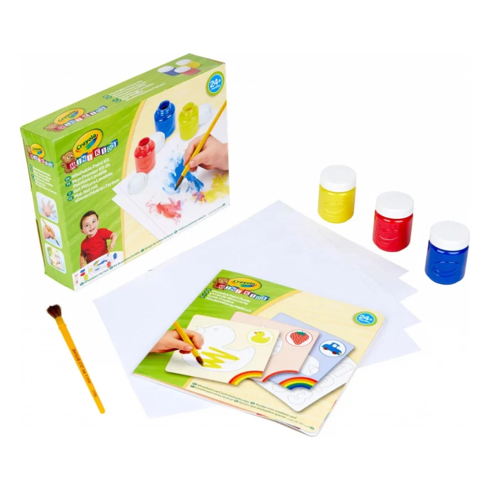 Набір для творчості Crayola Washable Mini Kids Набір для малювання фарбами (256698.006) — фото 2