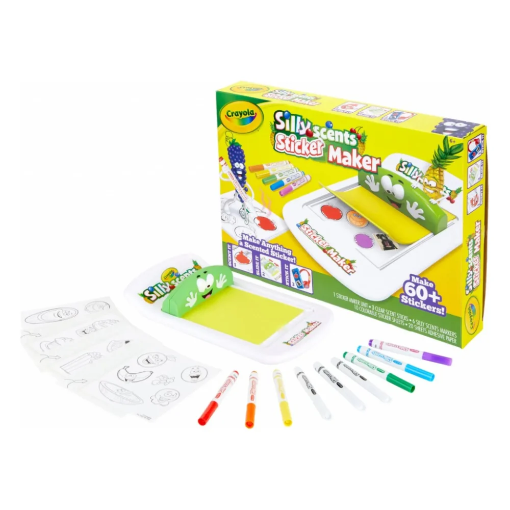 Набір для творчості Crayola Silly Scents Cтворення ароматних стикерів (256367.004) — фото 2
